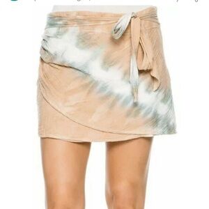 Free People When the Tide Turns Mini Skirt